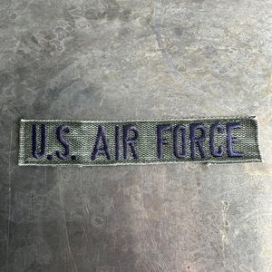 U.S. AIR FORCE embroidered tape patch - vintage